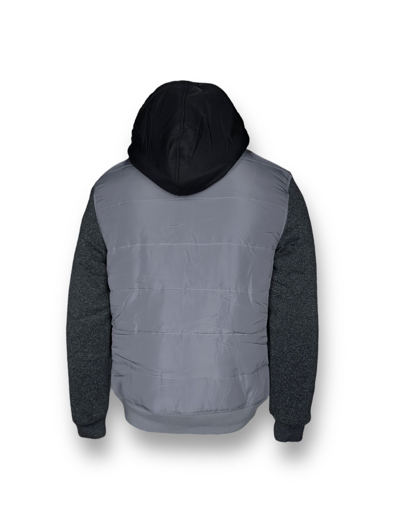 MS100-442 GREY HOODY WITH CORD