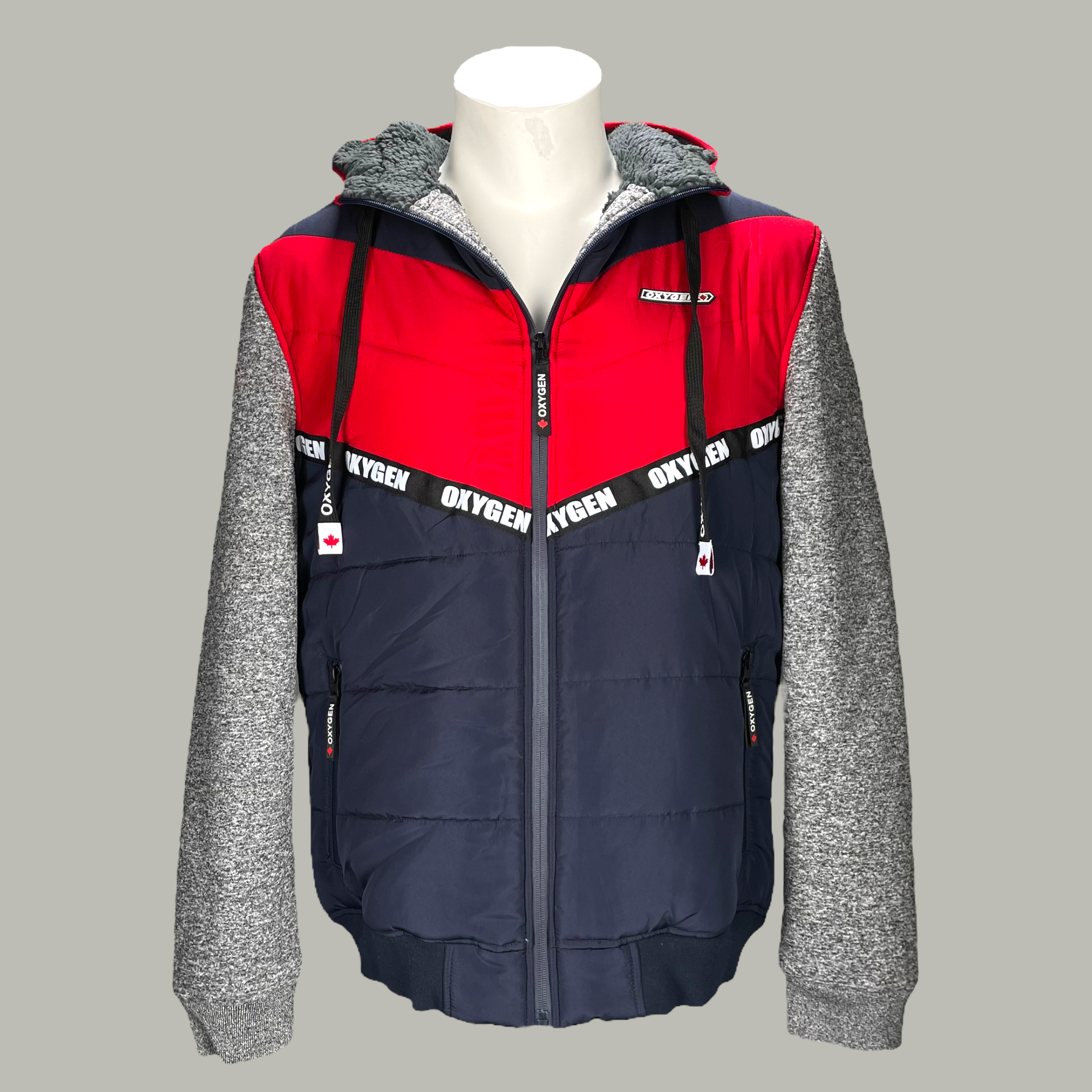 MS100-442NAVY HOODY WITH CORD