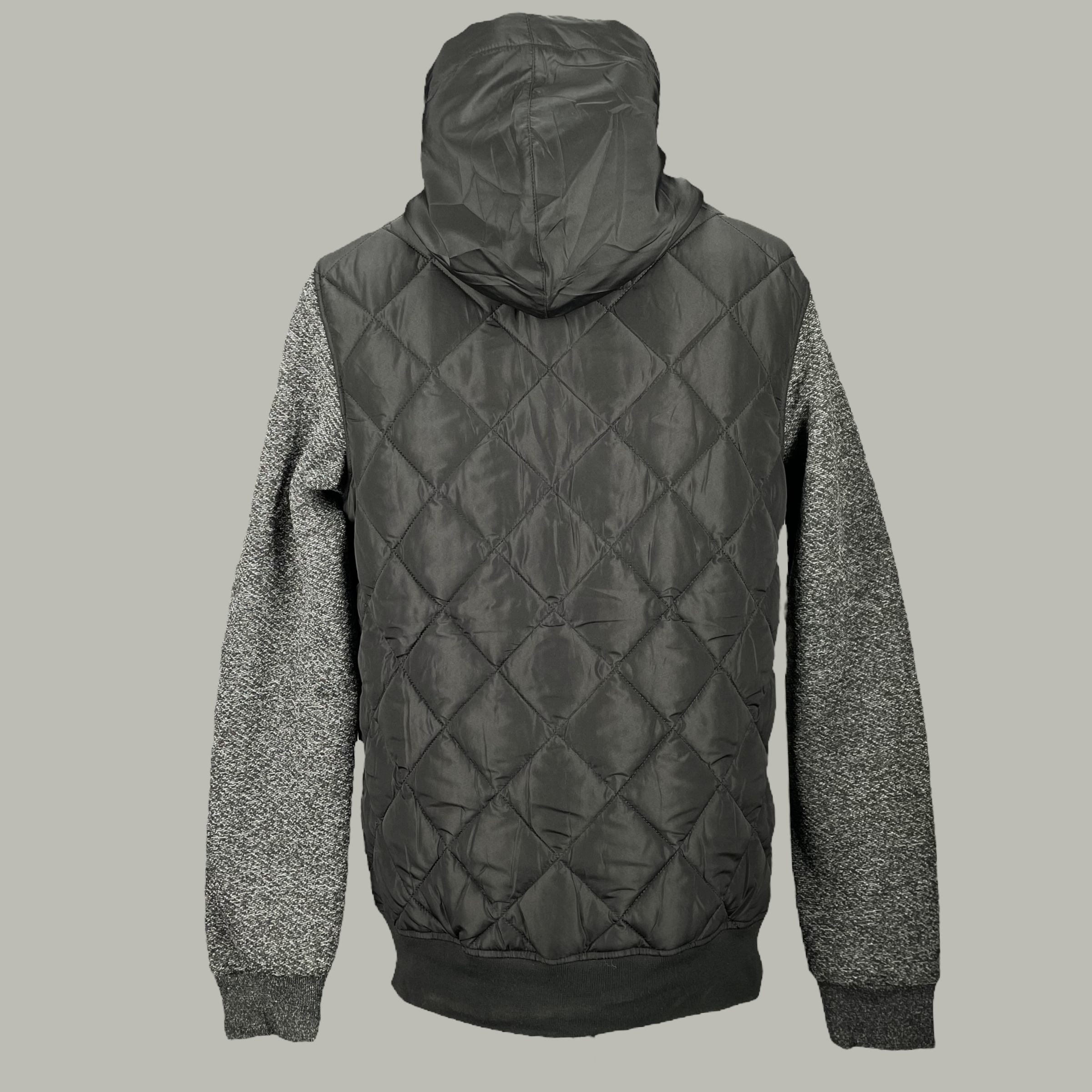MS100-436 GREY HOODY WITH CORD
