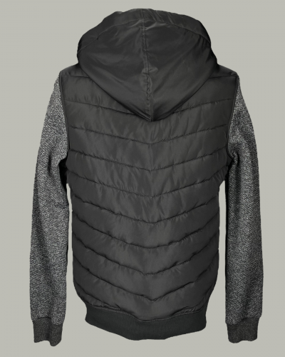 MS100-435 BLK HOODY WITH CORD
